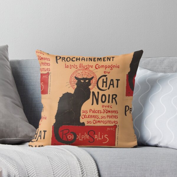 Item preview, Iconic Le Chat Noir Poster | Art Nouveau Masterpiece | Famous Paris Cabaret Artwork | Théophile Steinlen Print designed and sold by artofuniverse.