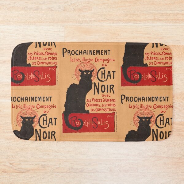 Item preview, Iconic Le Chat Noir Poster | Art Nouveau Masterpiece | Famous Paris Cabaret Artwork | Théophile Steinlen Print designed and sold by artofuniverse.
