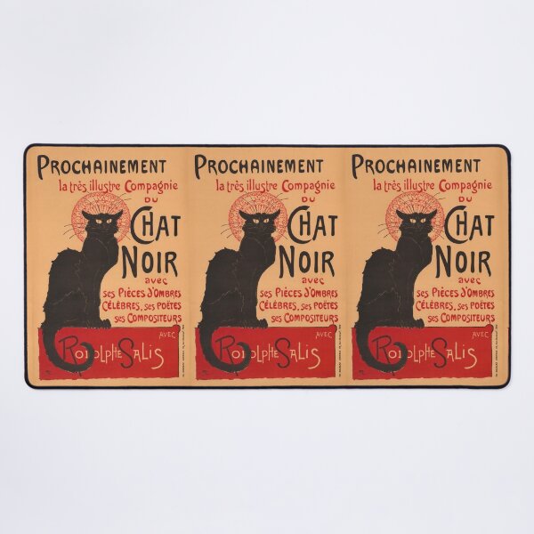 Item preview, Iconic Le Chat Noir Poster | Art Nouveau Masterpiece | Famous Paris Cabaret Artwork | Théophile Steinlen Print designed and sold by artofuniverse.