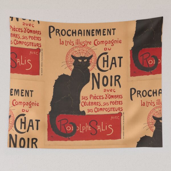 Item preview, Iconic Le Chat Noir Poster | Art Nouveau Masterpiece | Famous Paris Cabaret Artwork | Théophile Steinlen Print designed and sold by artofuniverse.