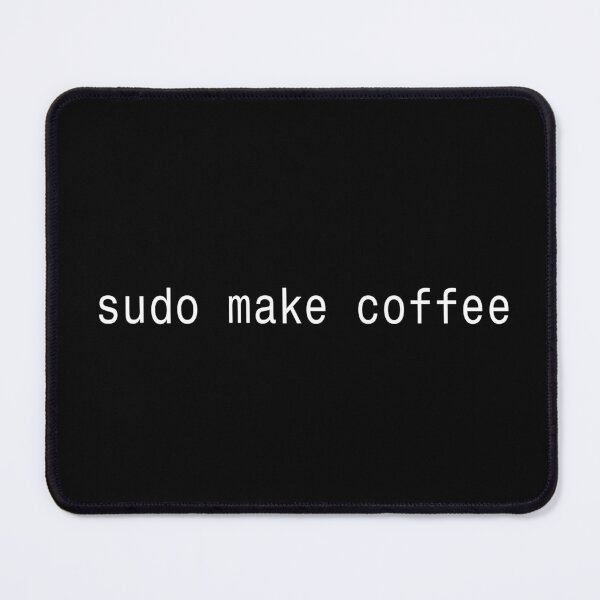 Item preview, Sudo Make Coffee Linux Sticker designed and sold by DruckByte.