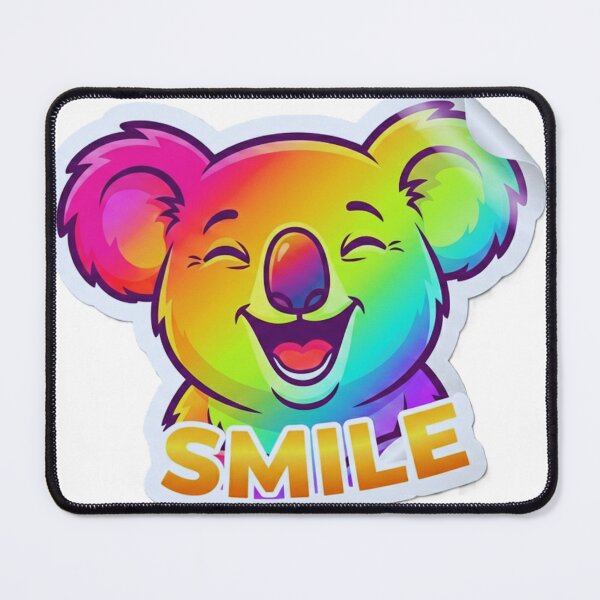 Item preview, smiling koala sticker designed and sold by BLUESKY11a.