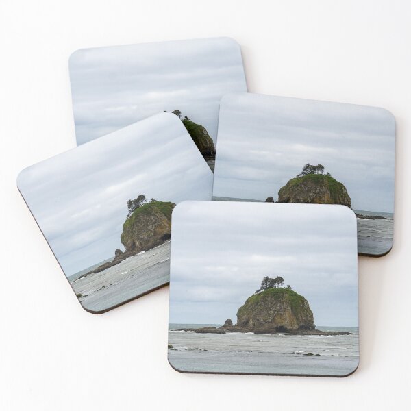 Item preview, Gray Day on an Island designed and sold by TinyDinoDesigns.