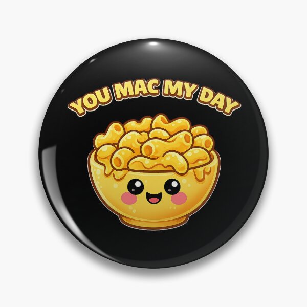 Item preview, You Mac My Day Macaroni Pun Shirt designed and sold by Papier Atelier Art.