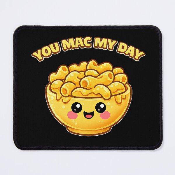 Item preview, You Mac My Day Macaroni Pun Shirt designed and sold by Papier Atelier Art.