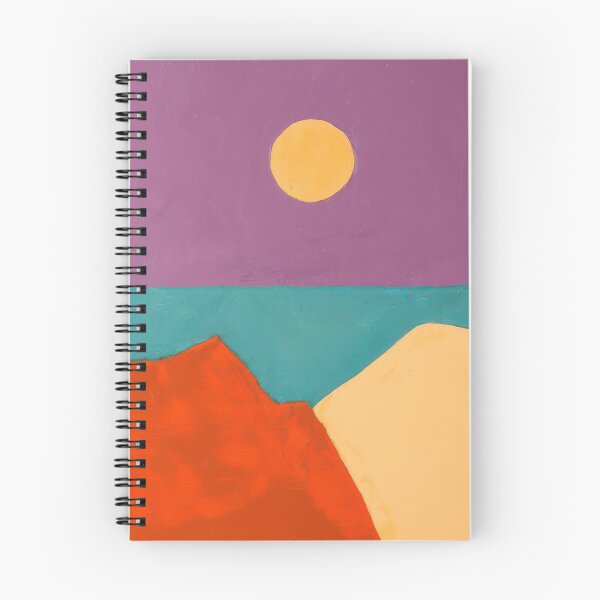 Item preview, Original Paintings by Etel Adnan, Etel Adnan Color Landscape Art designed and sold by OilArtLittle.
