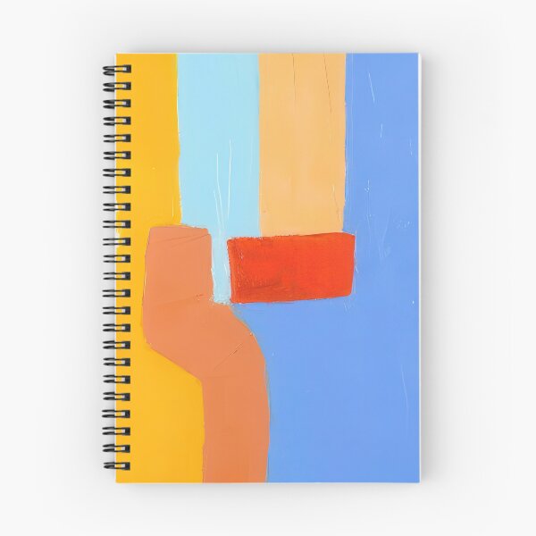 Item preview, Original Paintings by Etel Adnan, Etel Adnan Color Landscape Art designed and sold by OilArtLittle.