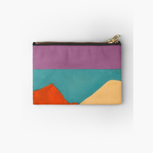 Item preview, Original Paintings by Etel Adnan, Etel Adnan Color Landscape Art designed and sold by OilArtLittle.