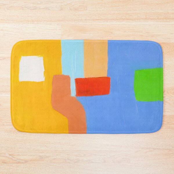 Item preview, Original Paintings by Etel Adnan, Etel Adnan Color Landscape Art designed and sold by OilArtLittle.