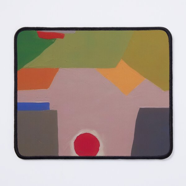 Item preview, Original Paintings by Etel Adnan, Etel Adnan Color Landscape Art designed and sold by OilArtLittle.