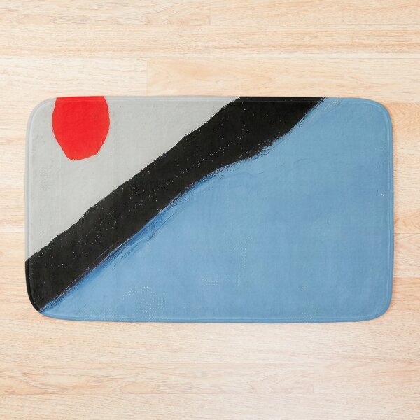 Item preview, Original Paintings by Etel Adnan, Etel Adnan Color Landscape Art designed and sold by OilArtLittle.