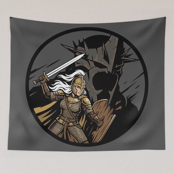 Item preview, The Shieldmaiden's Courage designed and sold by KeremYurtseven.