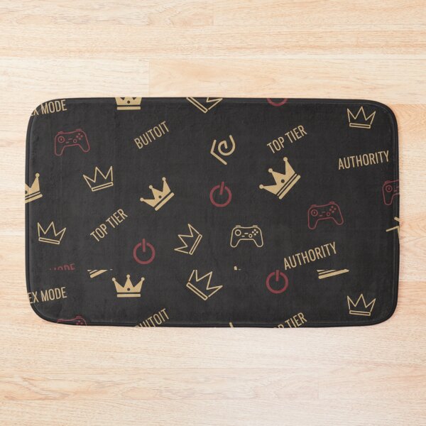 Item preview, Elite Gaming Crown Pattern designed and sold by StickVerse by Owais.