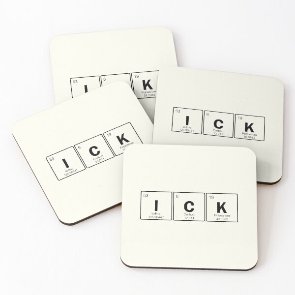 Item preview, ICK – Elemental disgust designed and sold by QuotesPrints.