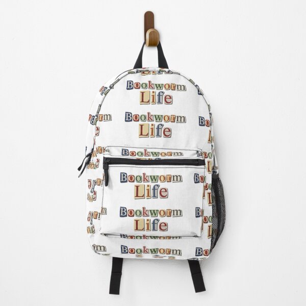 Item preview, Bookworm Life – Collage Typography Sticker designed and sold by tviyluv.