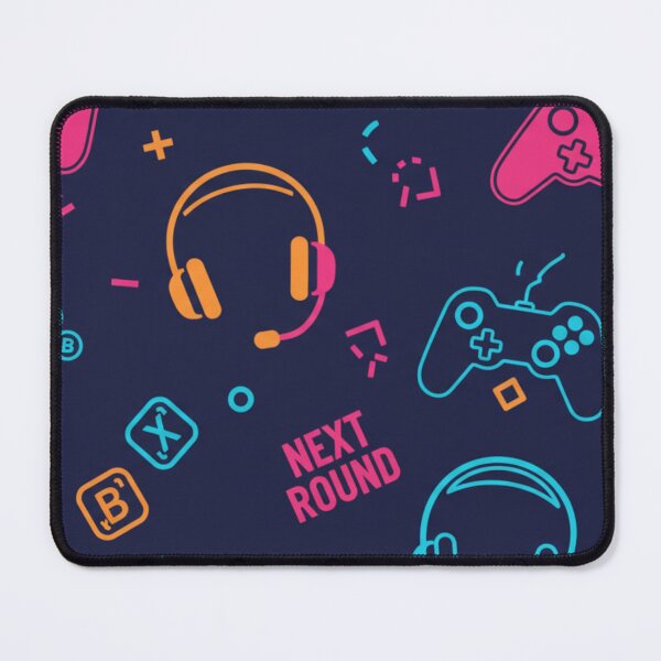 Item preview, Neon Gaming Vibes Pattern designed and sold by StickVerse by Owais.