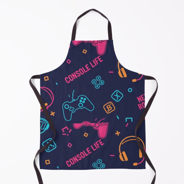 Item preview, Neon Gaming Vibes Pattern designed and sold by StickVerse by Owais.