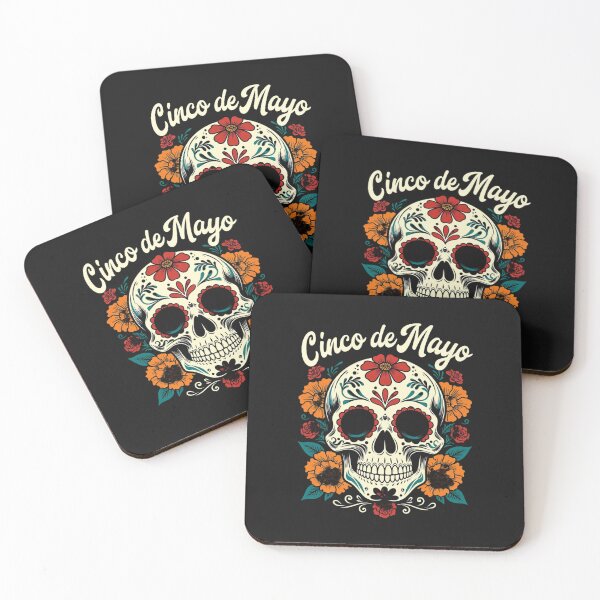 Item preview, Cinco De Mayo Sugar Skull Mexican Celebration designed and sold by GrumpySableye.