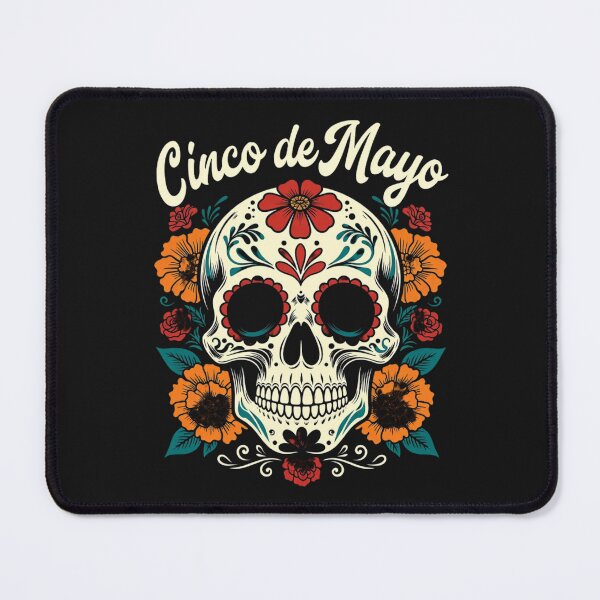 Item preview, Cinco De Mayo Sugar Skull Mexican Celebration designed and sold by GrumpySableye.