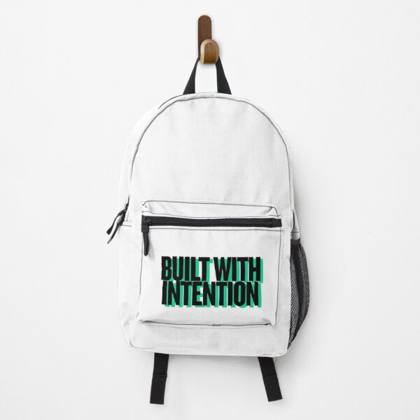 Item preview, Built With Intention – Minimalist Motivation Quote | Purpose & Long-Term Mindset Design designed and sold by AXIS-EQUILIBRIO.