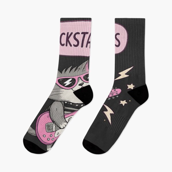 Item preview, Rockstar Vibes – Turn Up the Meow-sic designed and sold by Artiviose.