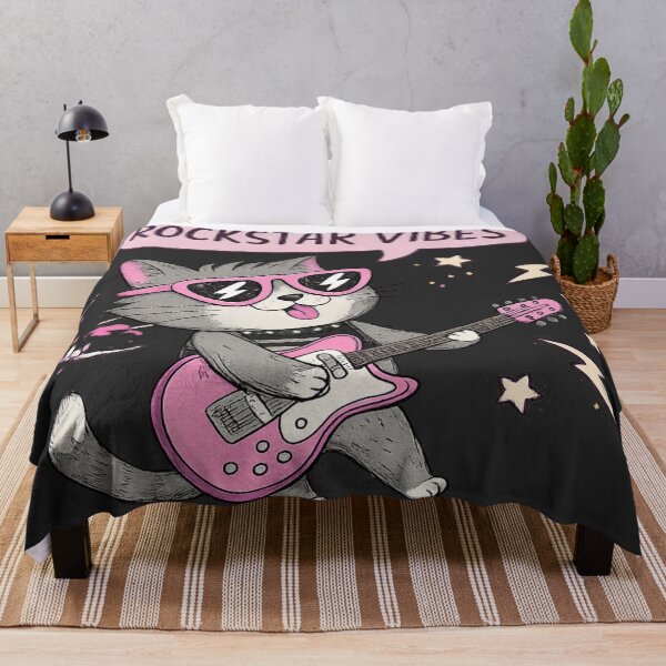Item preview, Rockstar Vibes – Turn Up the Meow-sic designed and sold by Artiviose.