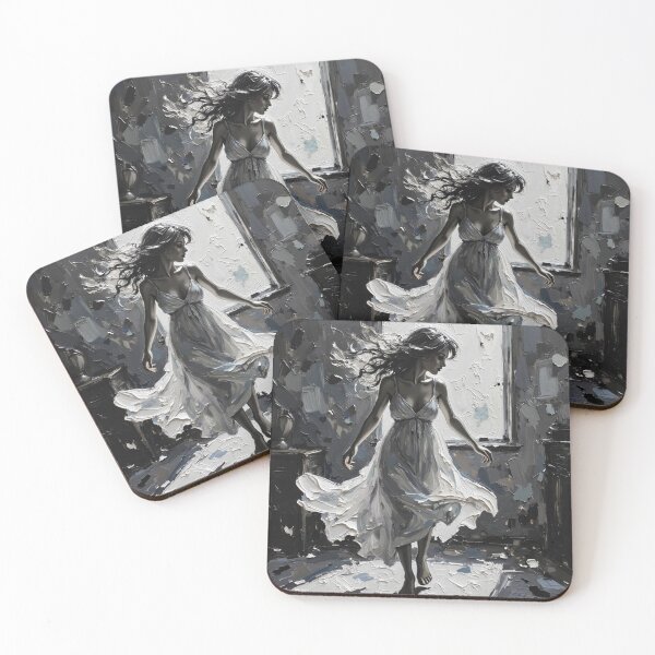 Item preview, Ethereal Grace - Woman in Motion Fine Art designed and sold by The Design Asset Station.