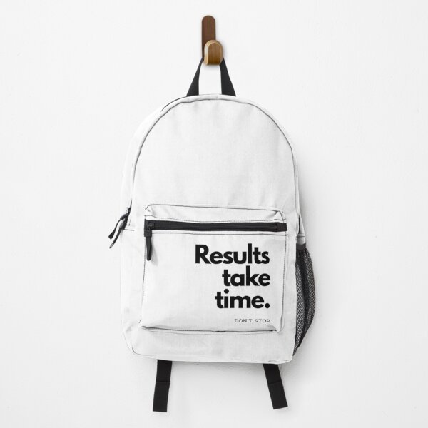 Item preview, Results Take Time – Minimalist Motivation Quote | Patience & Long-Term Mindset Design designed and sold by AXIS-EQUILIBRIO.
