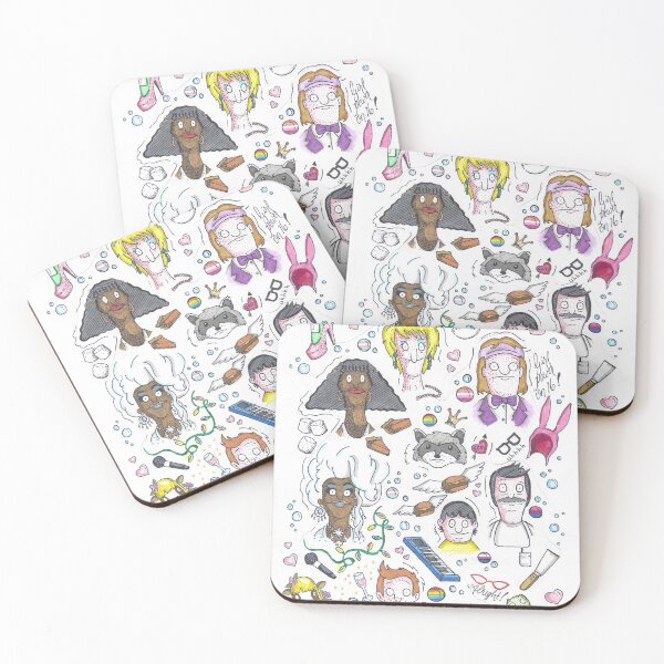 Item preview, Bob's Burgers Flash sheet  designed and sold by Elle’s Bears & Friends.