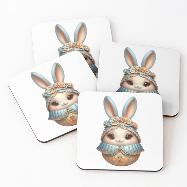 Item preview, Fashionable Easter Egg with Rabbit Ears Chic Design designed and sold by ideandesign.