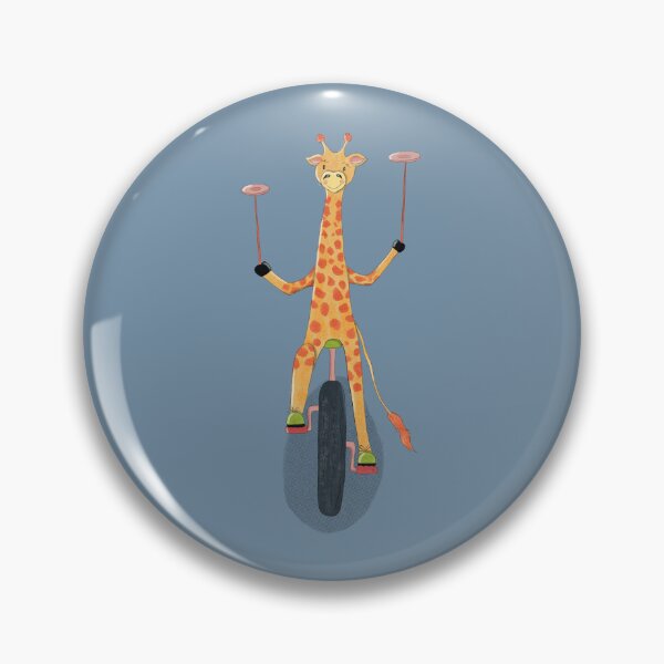 Item preview, Giraffe on a unicycle  designed and sold by iCraftCafe.