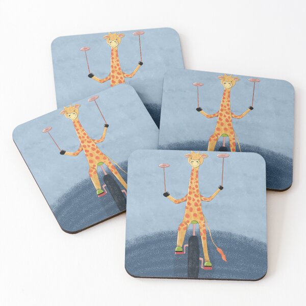 Item preview, Giraffe on a unicycle  designed and sold by iCraftCafe.