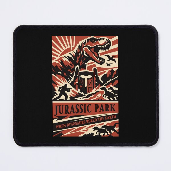Item preview, Jurassic Park Poster Style designed and sold by ChunkByChunk.