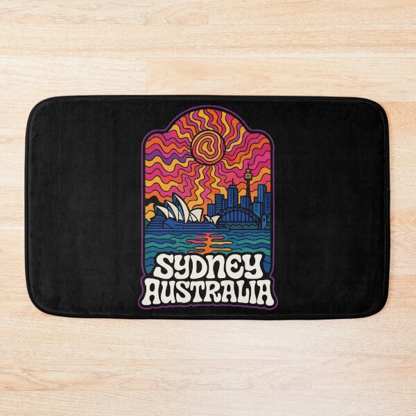 Item preview, Sydney Australia Travel Trippy Art designed and sold by TomFrontierArt.
