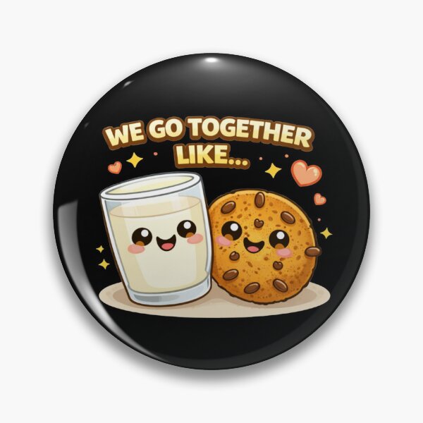 Item preview, We Go Together Like Milk and Cookies Shirt designed and sold by Papier Atelier Art.