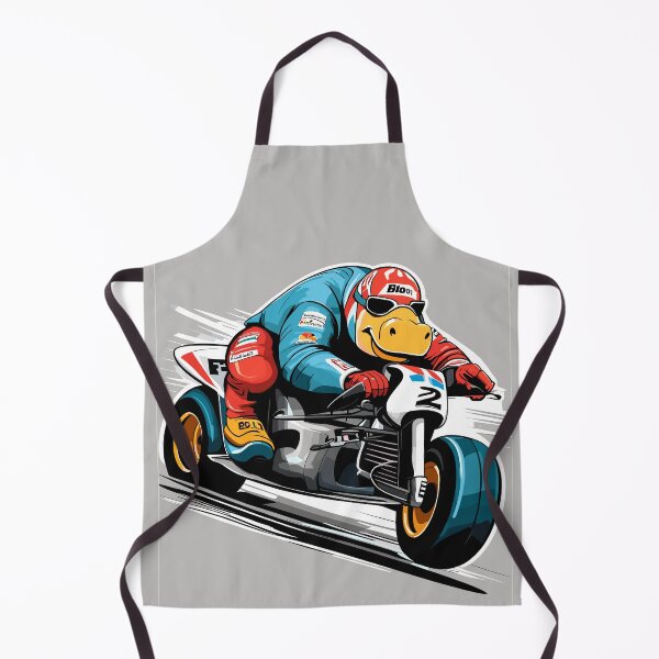 Item preview, Moto rider Hippo poster. designed and sold by fournseven.com.