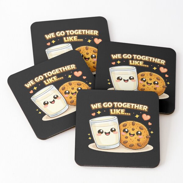 Item preview, We Go Together Like Milk and Cookies Shirt designed and sold by Papier Atelier Art.