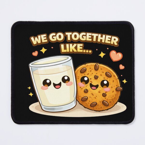 Item preview, We Go Together Like Milk and Cookies Shirt designed and sold by Papier Atelier Art.