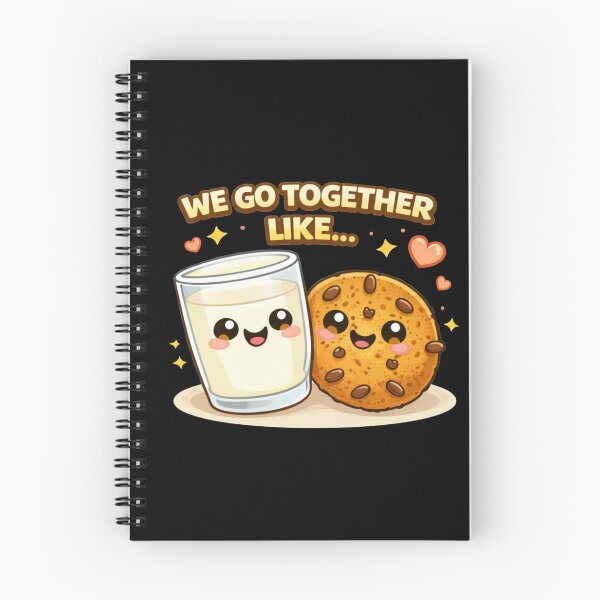 Item preview, We Go Together Like Milk and Cookies Shirt designed and sold by Papier Atelier Art.
