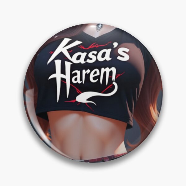 Item preview, Harem Hottie | Goth Girl Pinup Art designed and sold by KasaHunterHarem.