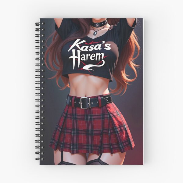 Item preview, Harem Hottie | Goth Girl Pinup Art designed and sold by KasaHunterHarem.