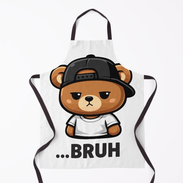Item preview, ...BRUH – Funny Grumpy Bear in Streetwear designed and sold by FamaPod.