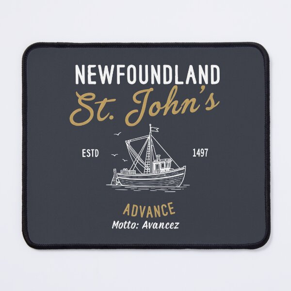 Item preview, St. John's Newfoundland Labrador Canada Simple Boat Pride Motto designed and sold by HowToCanadian.