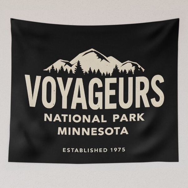 Item preview, Voyageurs National Park - Minnesota  designed and sold by GoodOldVintage.