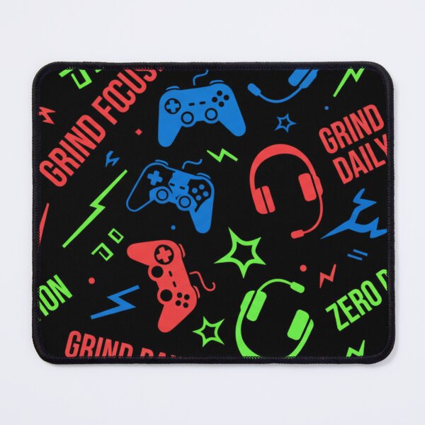 Item preview, Focus and Grind Gaming Pattern designed and sold by StickVerse by Owais.