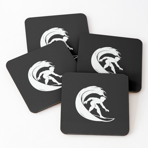 Item preview, Surf Wave Silhouette – Ocean Motion Design designed and sold by BrushRushX.