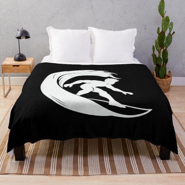 Item preview, Surf Wave Silhouette – Ocean Motion Design designed and sold by BrushRushX.