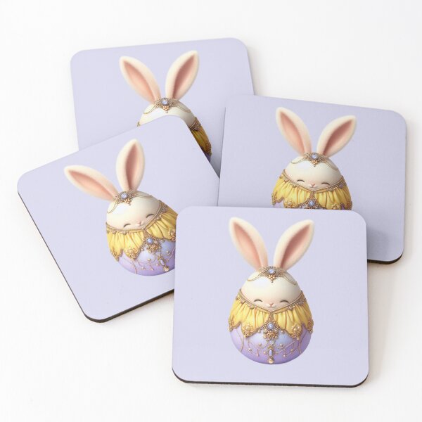 Item preview, Fashionable Easter Egg with Rabbit Ears Chic Design designed and sold by ideandesign.