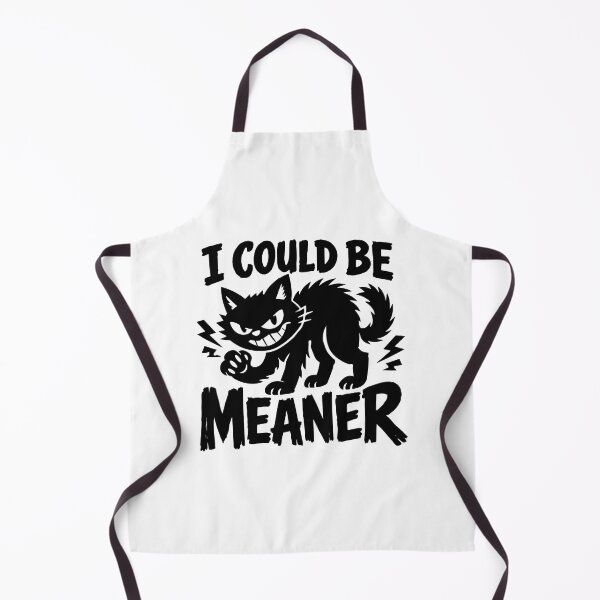 Item preview, I Could Be Meaner – Sarcastic Minimalist Quote designed and sold by FamaPod.