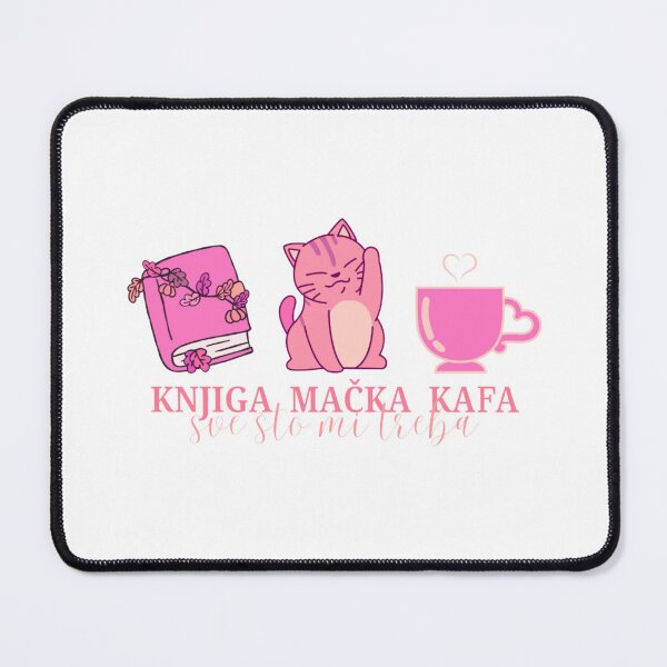Item preview, Knjiga, kafa, mačka designed and sold by cvijetican1.